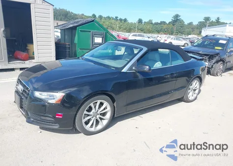 2013 Audi A5 2.0T Premium from USA, damaged, VIN WAULFAFH5DN006428